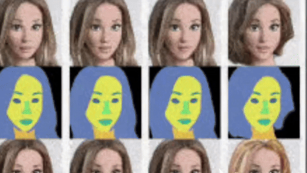 Animation of a Generative Adversarial Network (GAN) cycle, showing the Generator and Discriminator competing to create realistic synthetic data.